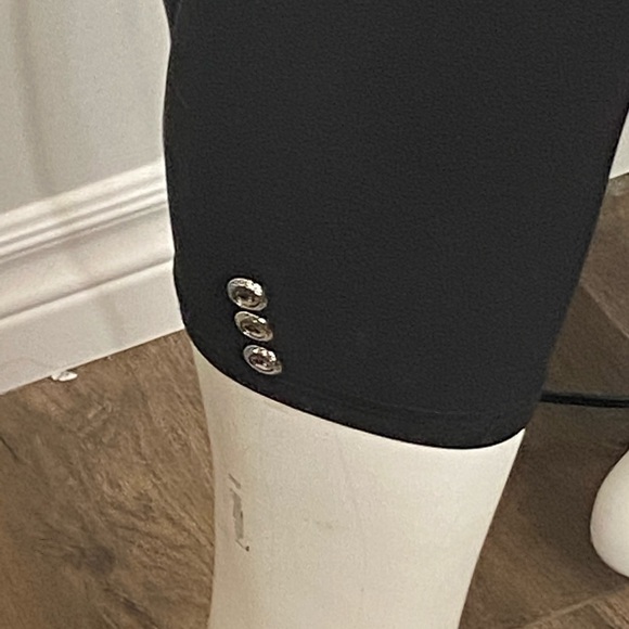 Gitane Pret A Porter Crop Tight Elastic Waist - Picture 2 of 5